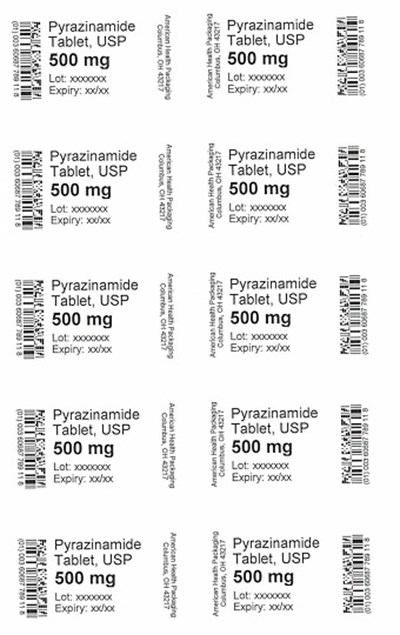 500 mg Pyrazinamide Tablet Blister (500 mg Pyrazinamide Tablet Blister)